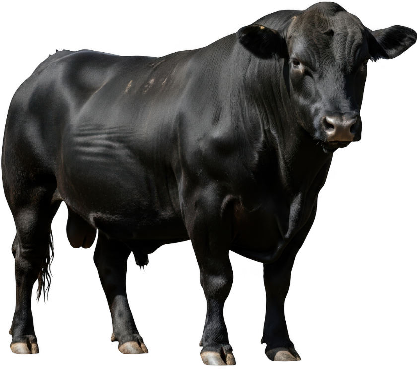 Angus bull ranked in the top decile for cost of gain.