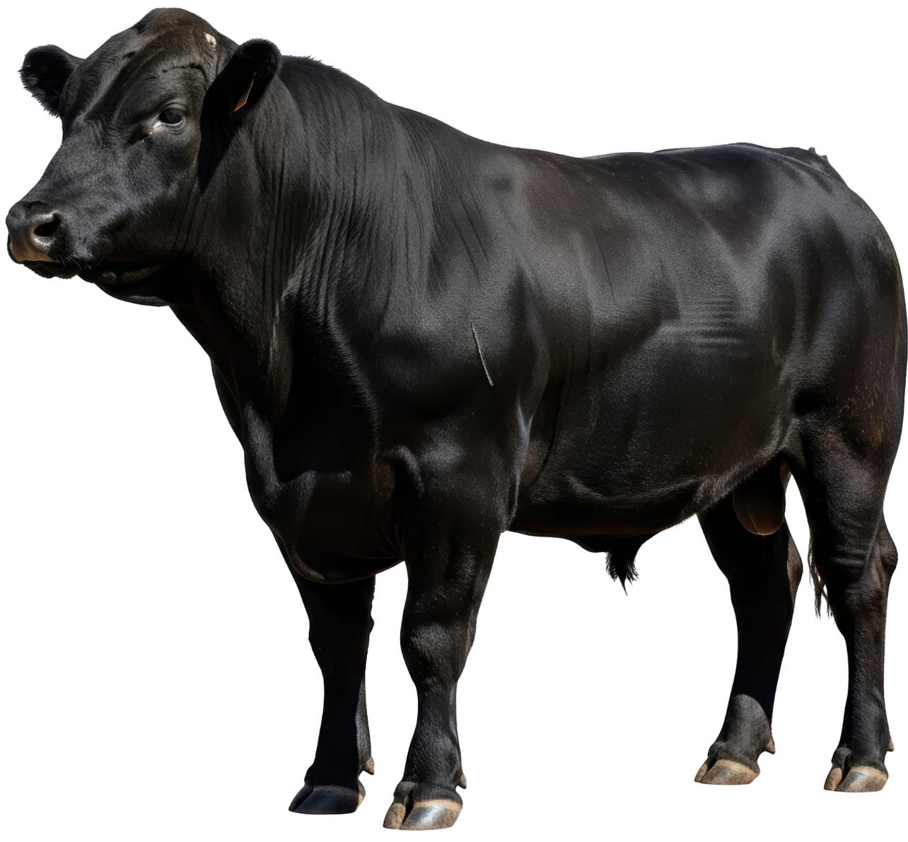 Angus bull ranked in the fourth decile for cost of gain.