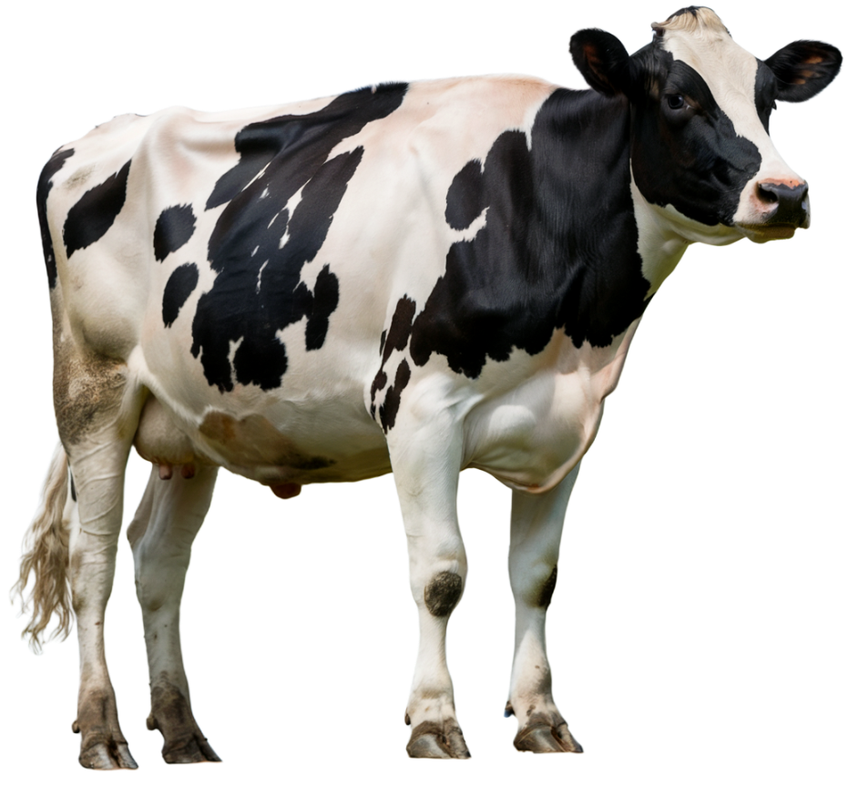 Holstein cow ranked in the bottom quartile for metabolic efficiency.