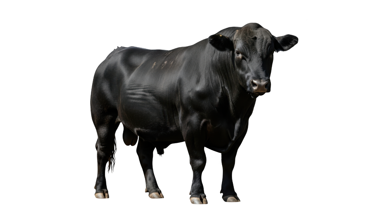 Holstein cow 1042, front view