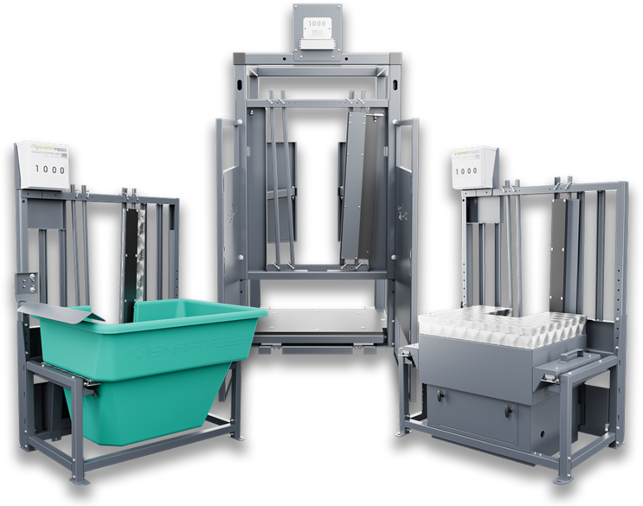 SmartFeed, SmartScale and SmartWater performance monitoring units